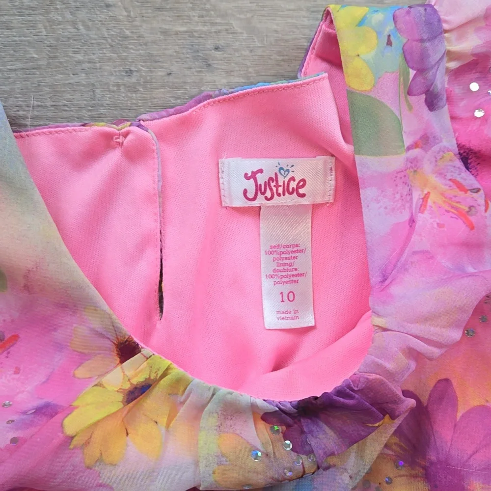 Justice bright pink